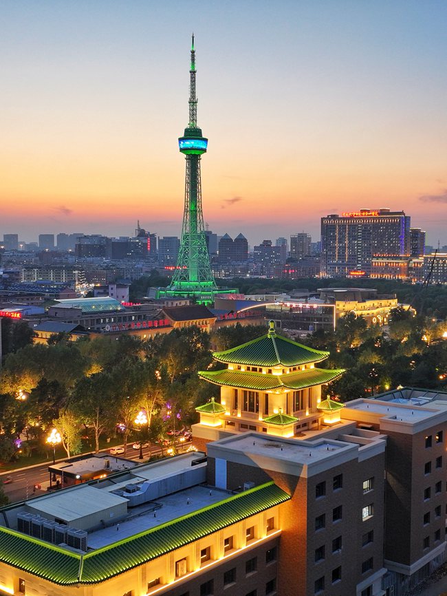 遠眺長春歷史文化博物館。人民網記者 李洋攝