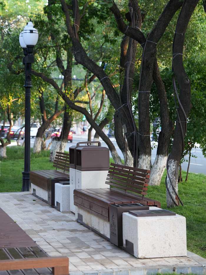 煥然一新的公共設(shè)施。人民網(wǎng)記者 李洋攝