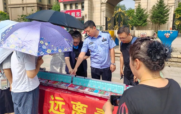 吉林省戒毒康復(fù)所：禁毒宣講進(jìn)社區(qū) 筑牢禁毒“防火墻”