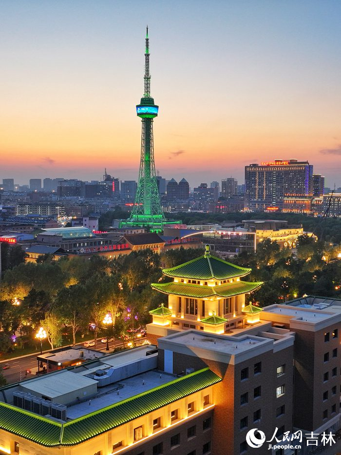 長春新民大街景觀。人民網記者 李洋攝