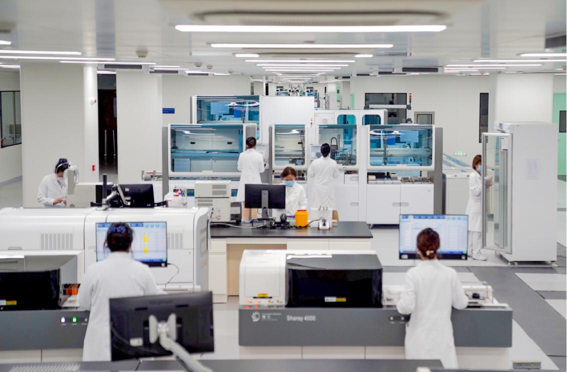 東北首家瑞士羅氏檢驗流水線