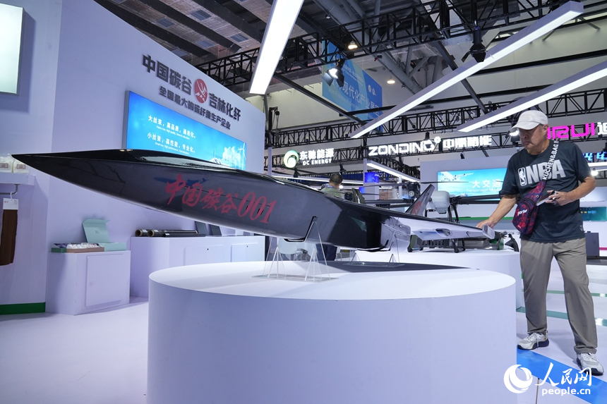 觀眾在第十五屆中國—東北亞博覽會上參觀。人民網記者 李洋攝