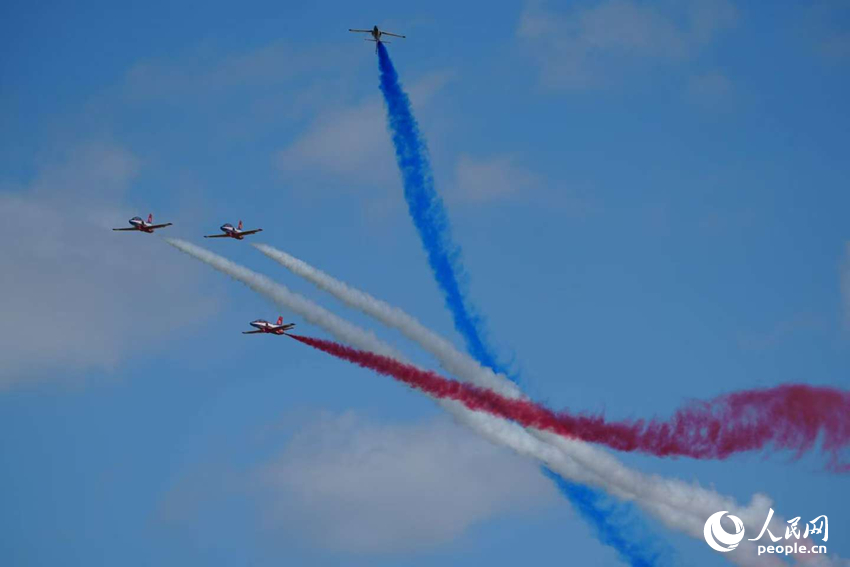 2025空軍航空開放活動和長春航空展完成全要素預演。人民網記者 李洋攝