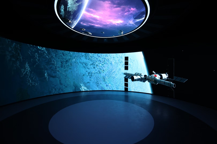 凈月高新區筑夢星辰航天館。