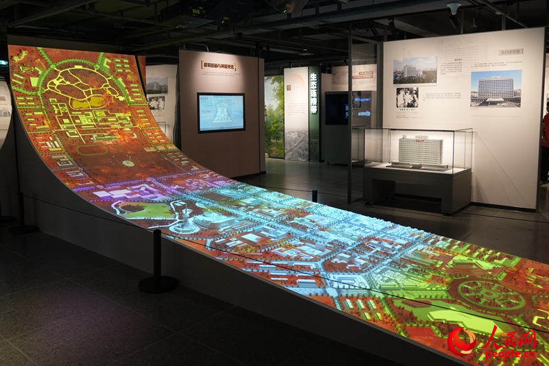 展館引入科技手段全方位展示長春歷史文化。人民網記者 李洋攝