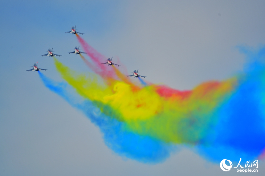 2025年空軍航空開放活動和長春航空展開幕。人民網記者 李洋攝