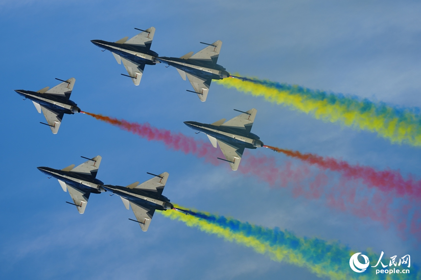 2025年空軍航空開放活動和長春航空展開幕。人民網記者 李洋攝