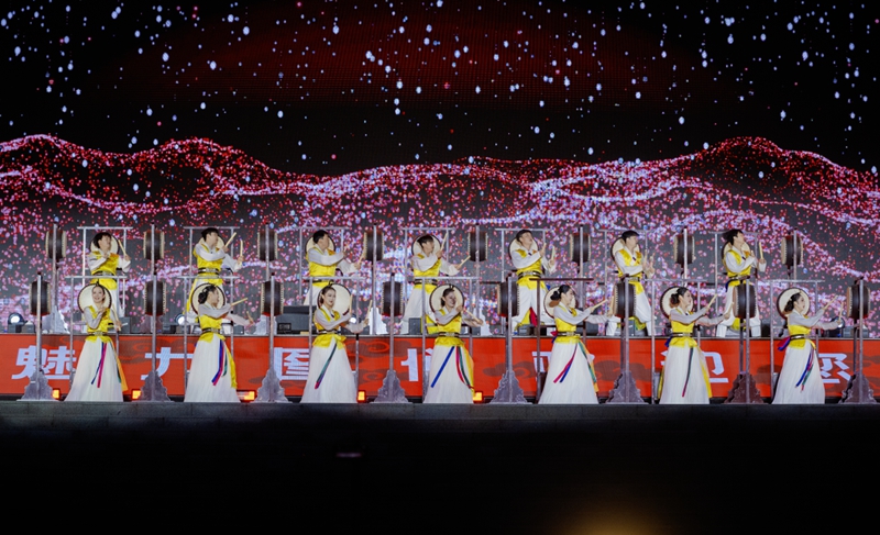 圖們市文化旅游節表演。(圖們市委宣傳部供圖)
