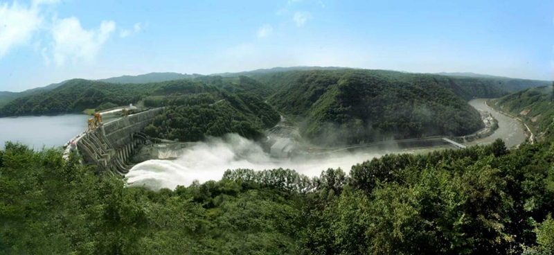 白山大壩。圖片來源：樺甸市委宣傳部