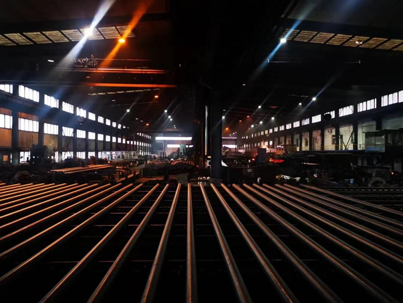 914三線小鎮無縫鋼管生產現場。圖片來源：磐石鋼管公司