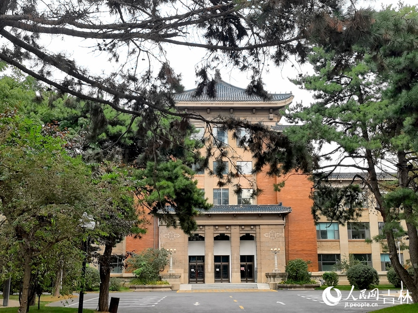 吉林省圖書館舊址。人民網(wǎng)記者 馬俊華攝