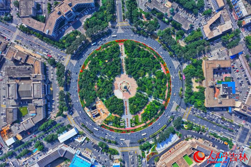 長春人民廣場。人民網(wǎng)記者 李洋攝