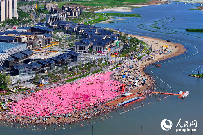 肆季南河夏日景觀。人民網(wǎng)記者 李洋攝