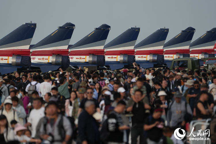 2025年空軍航空開放活動暨長春航空展現場。人民網記者 李洋攝