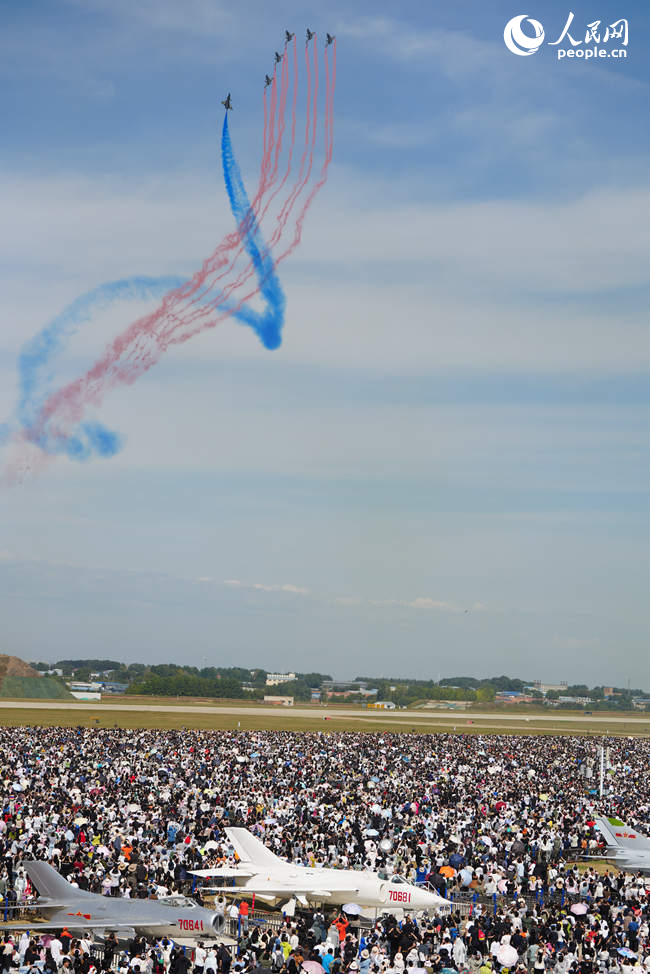 2025年空軍航空開放活動暨長春航空展現場。人民網記者 李洋攝