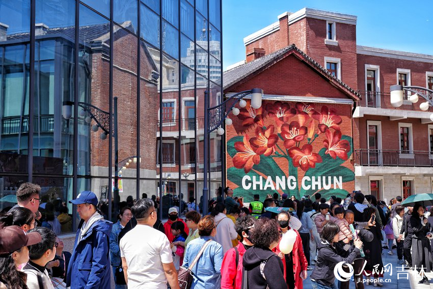 更新改造后的長春春京西歷史文化街區。人民網記者 李洋攝