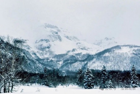 長白山常年冰雪覆蓋、再加上全年長達300天云遮霧繞,宛如天然中國水墨山水畫。